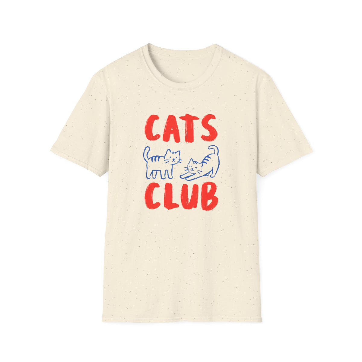 T-shirt Cats club rétro sportif