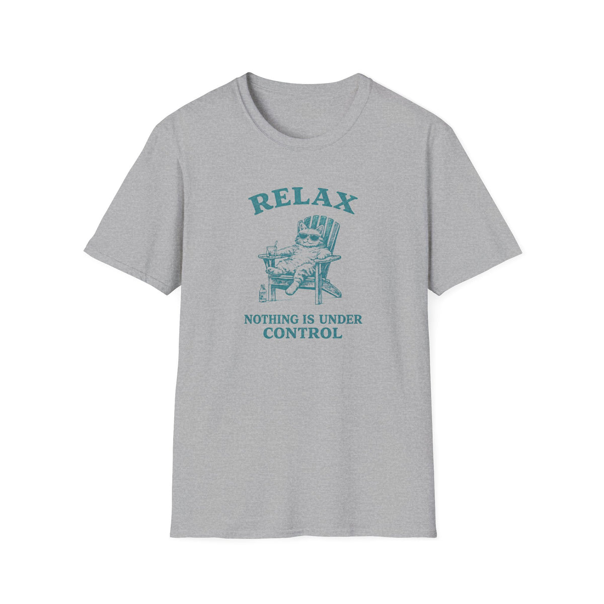 T-shirt Chat relax