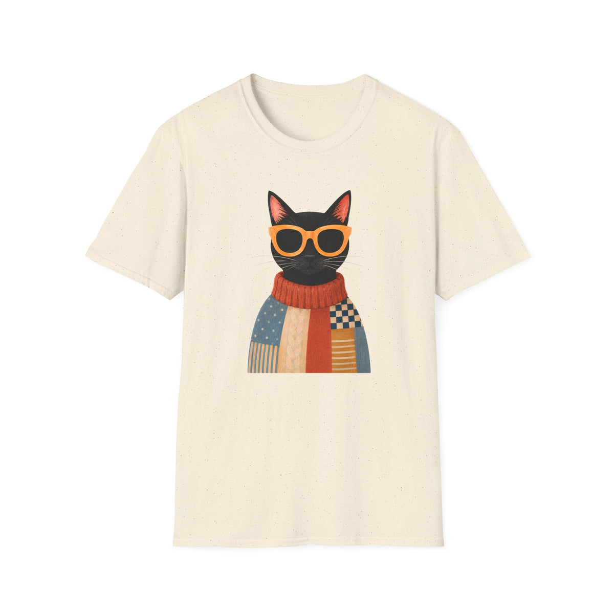 T-shirt Chat dandy rétro