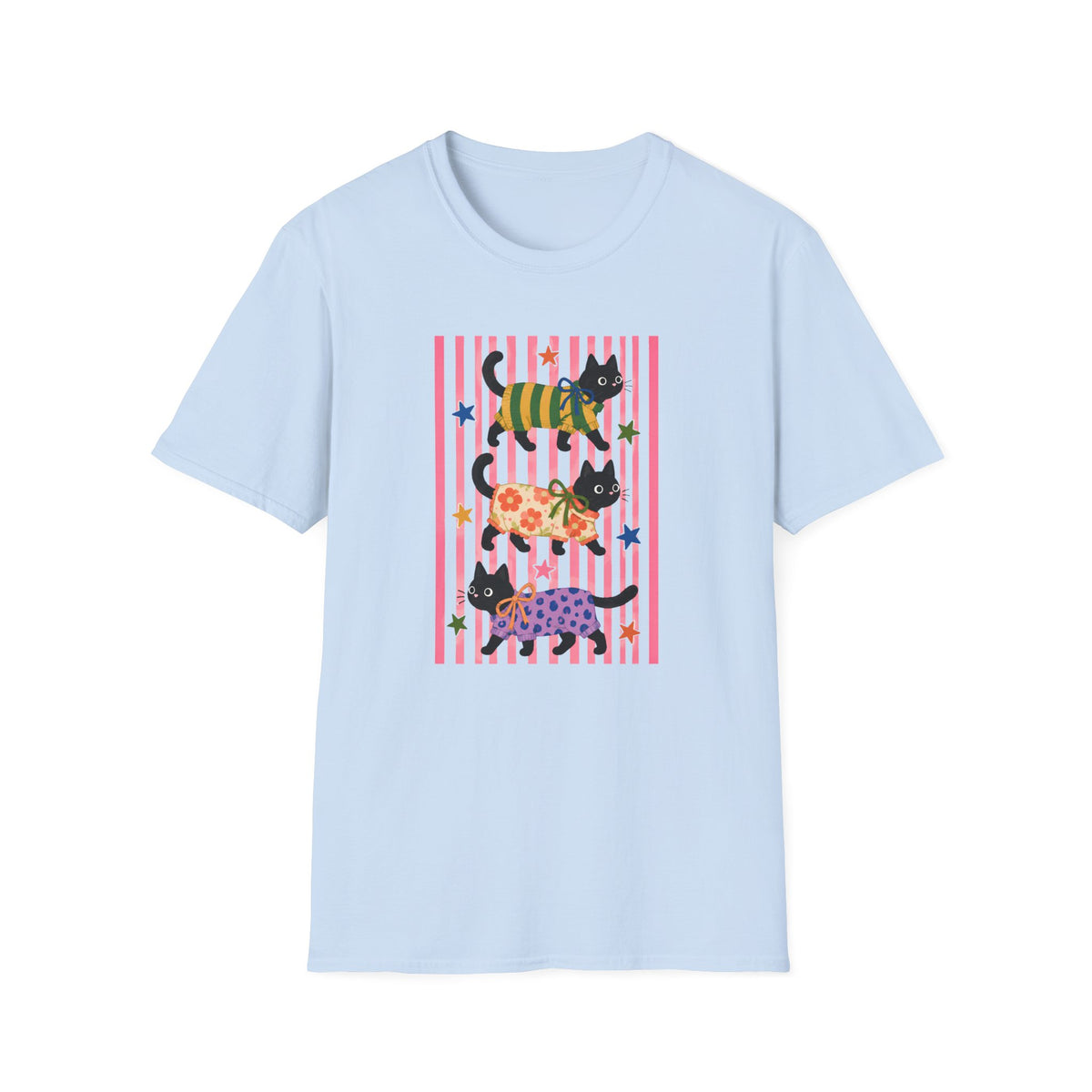 T-shirt Chats pop art
