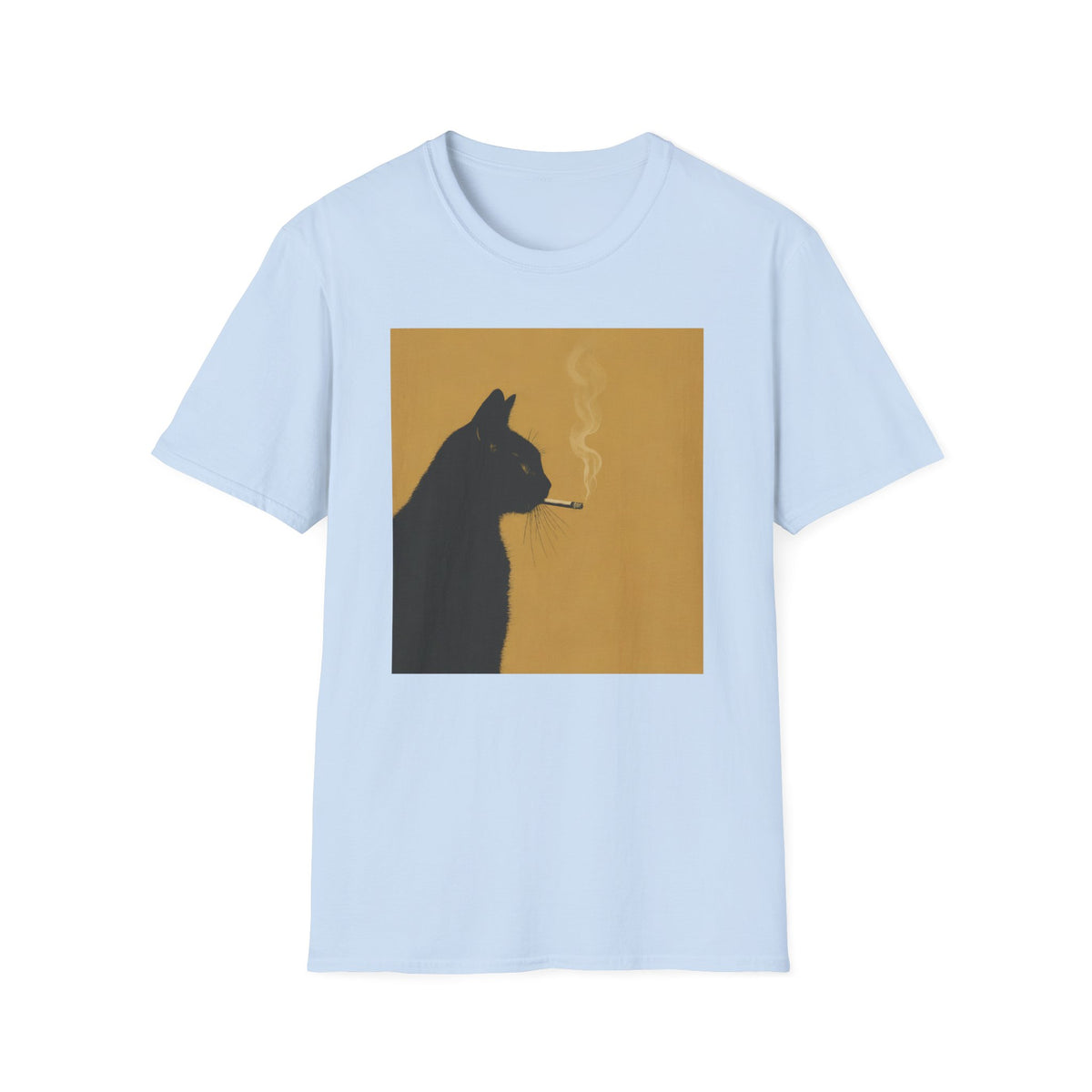 T-shirt Chat fumeur rétro