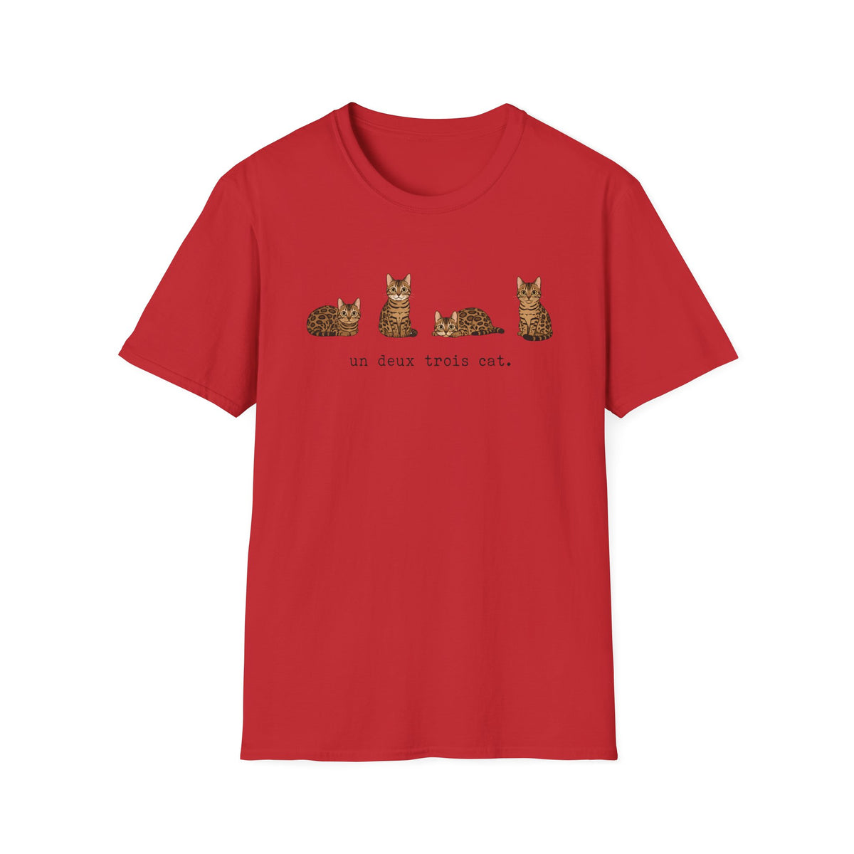 T-shirt Chats tigrés