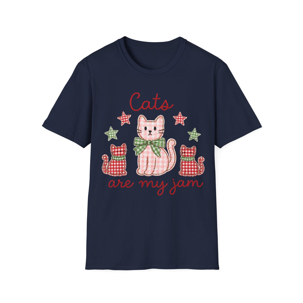 T-shirt Chat fraise rétro