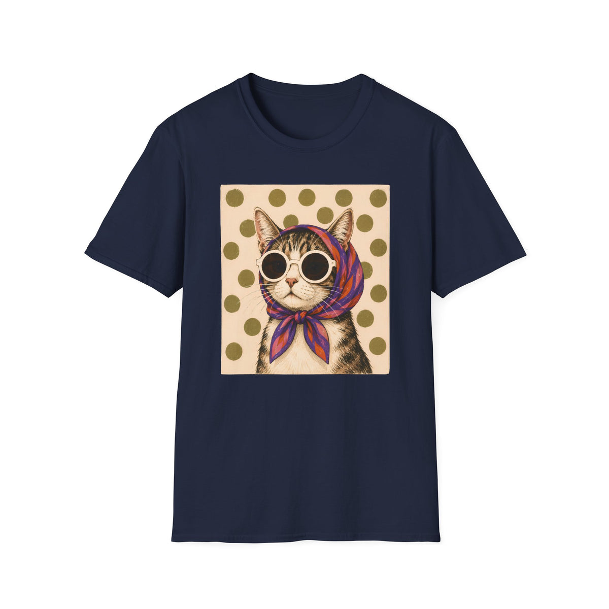 T-shirt Chat diva pop art