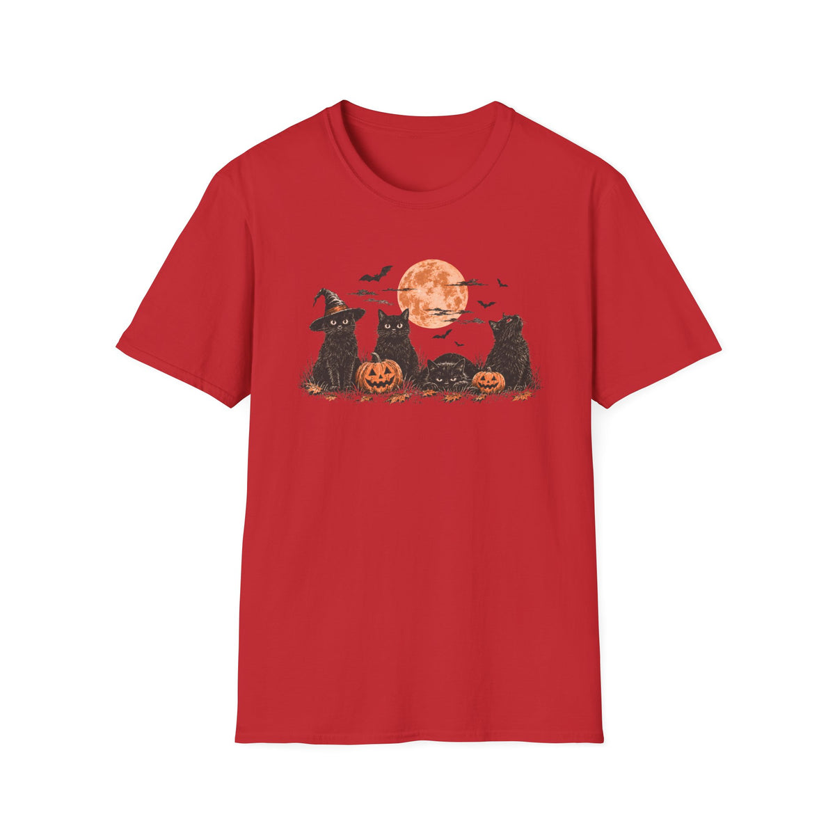T-shirt Chats sorciers d’Halloween