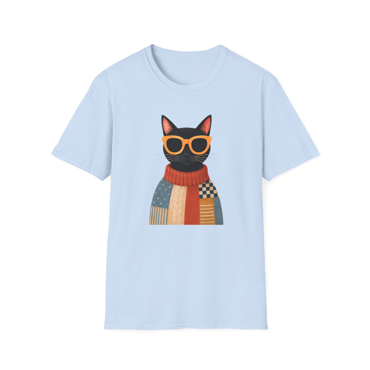T-shirt Chat dandy rétro