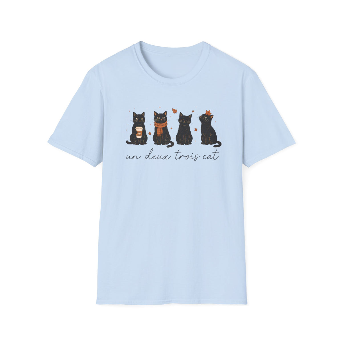 T-shirt Chat automne