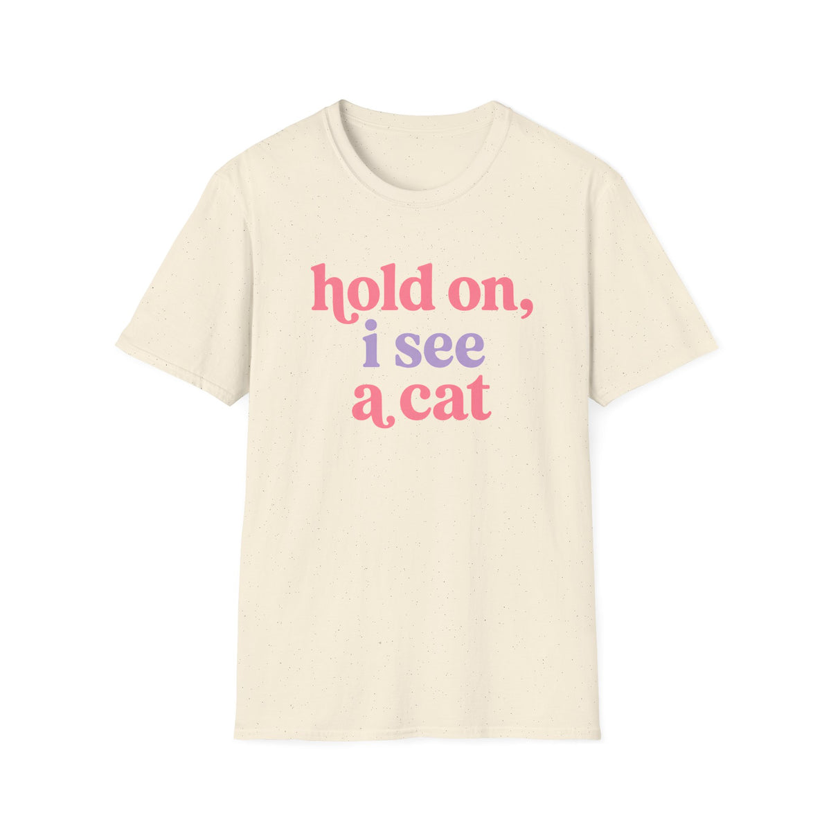 T-shirt Distrait par les chats