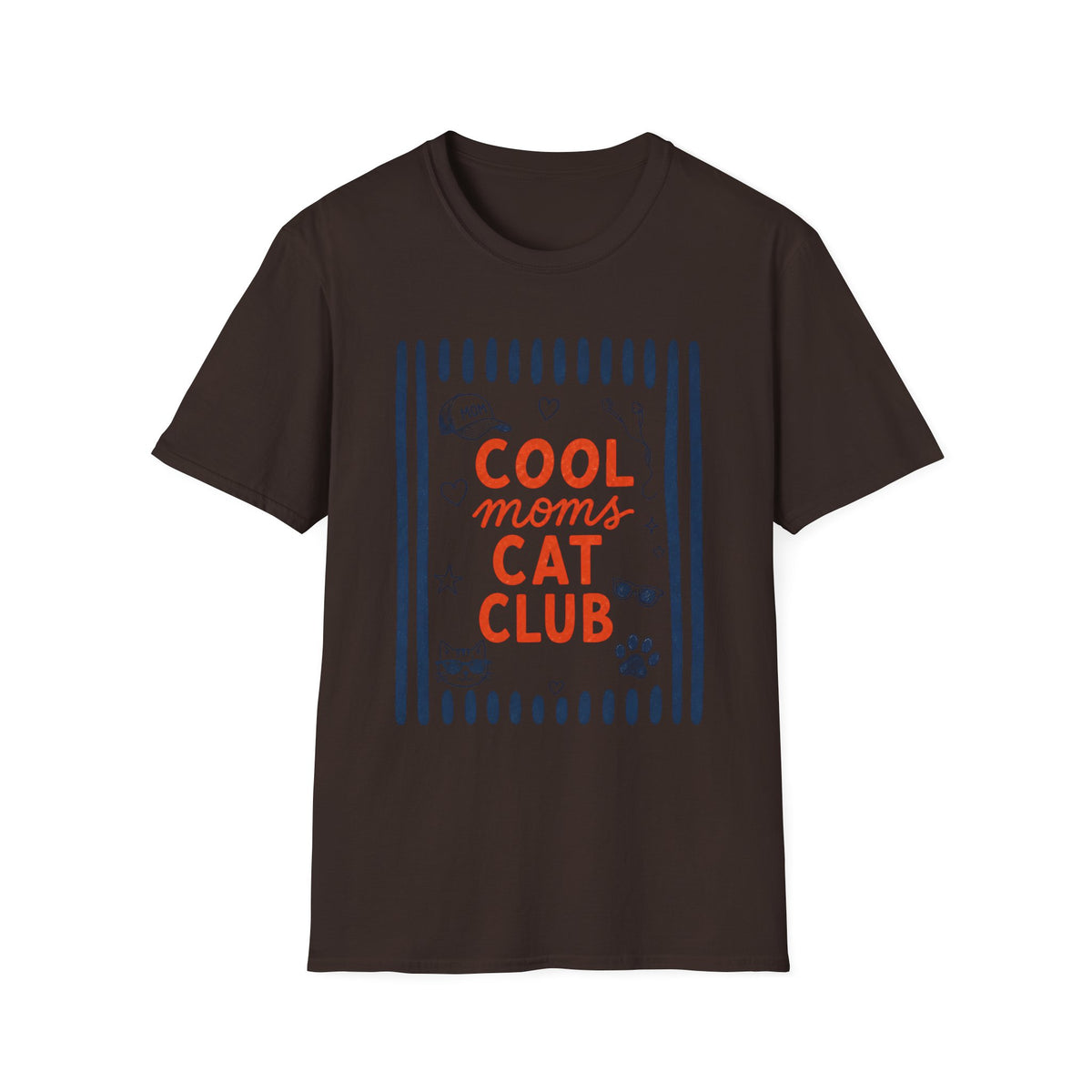 T-shirt Cool Moms Cat Club