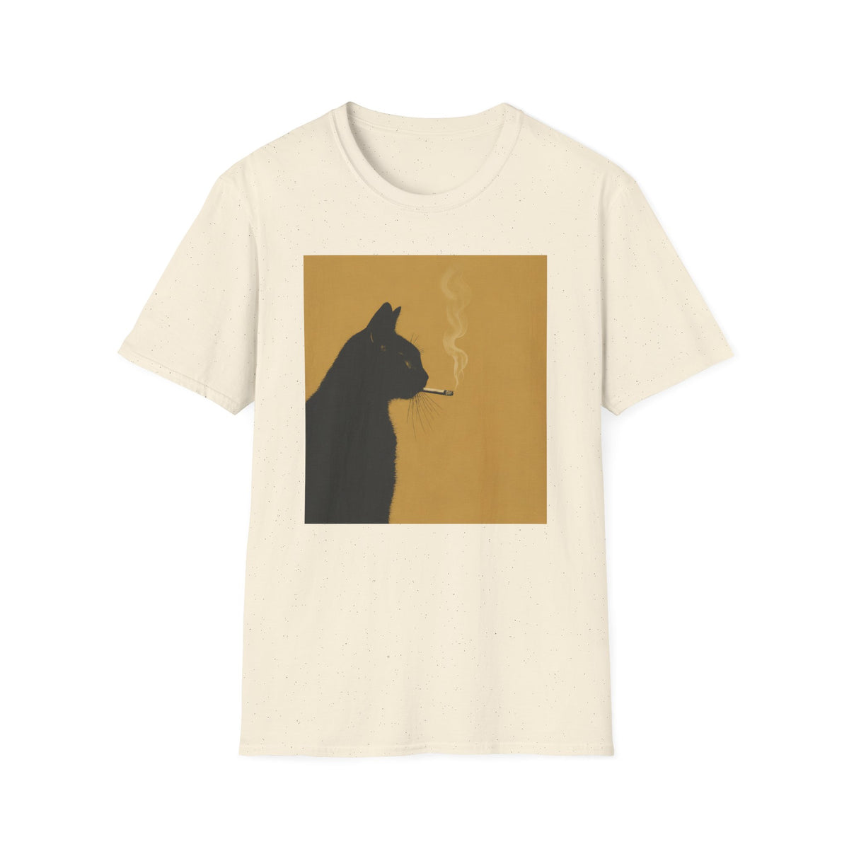 T-shirt Chat fumeur rétro