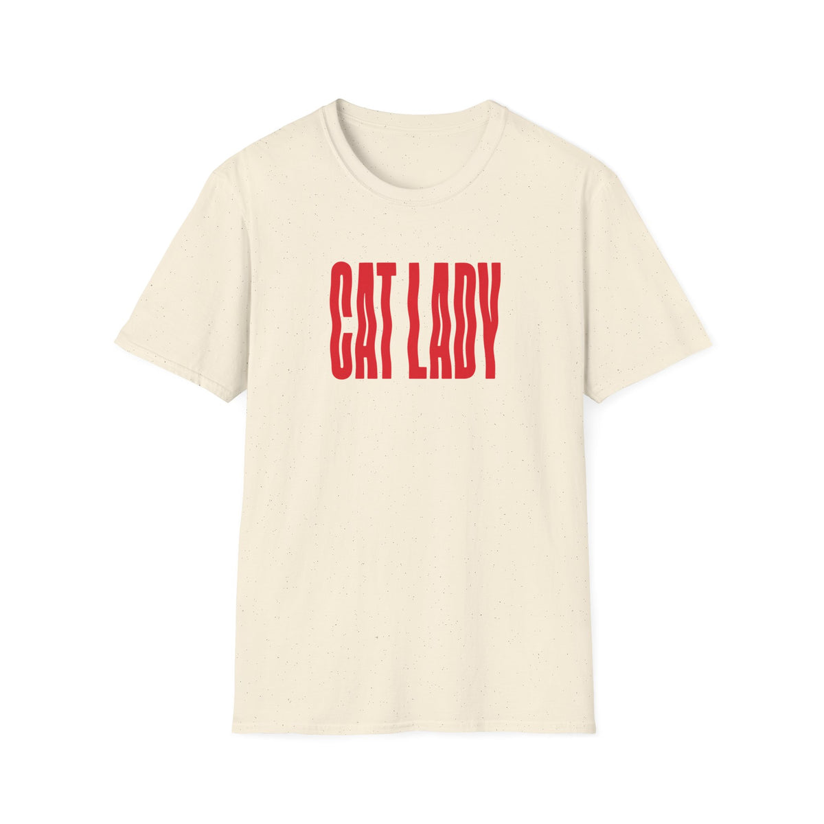 T-shirt Cat Lady minimaliste