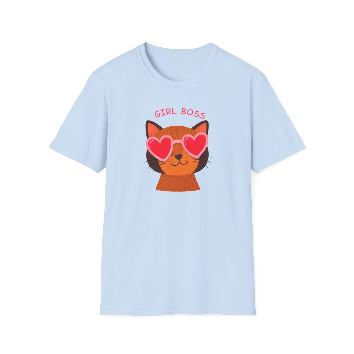 T-shirt Chat Girl Boss