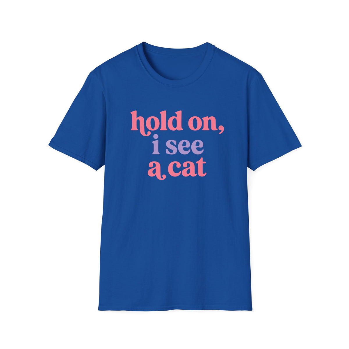 T-shirt Distrait par les chats