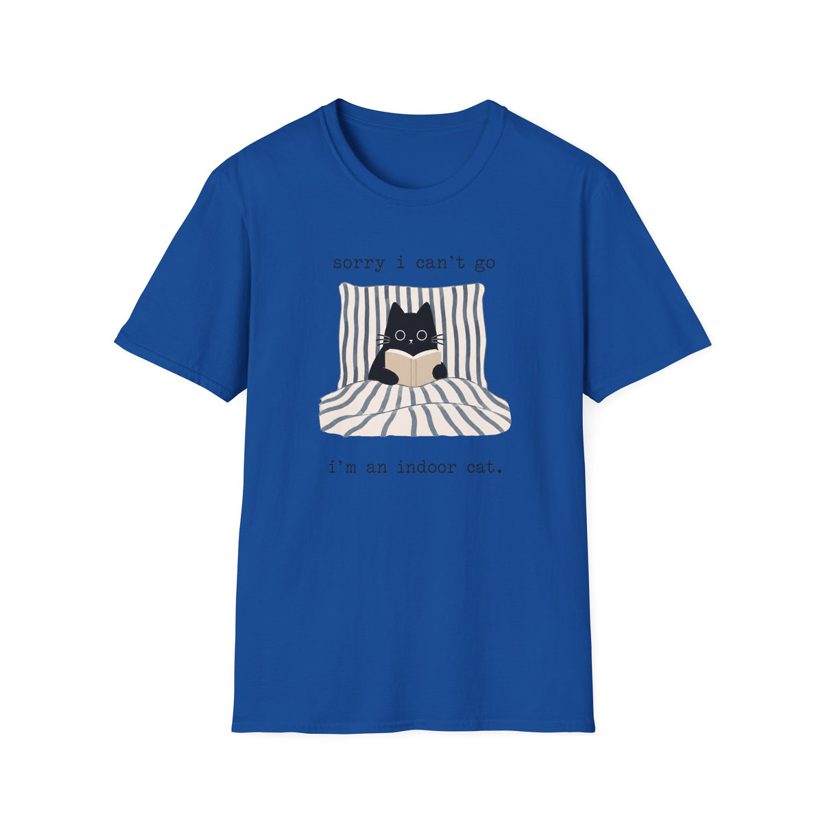 T-shirt Chat casanier
