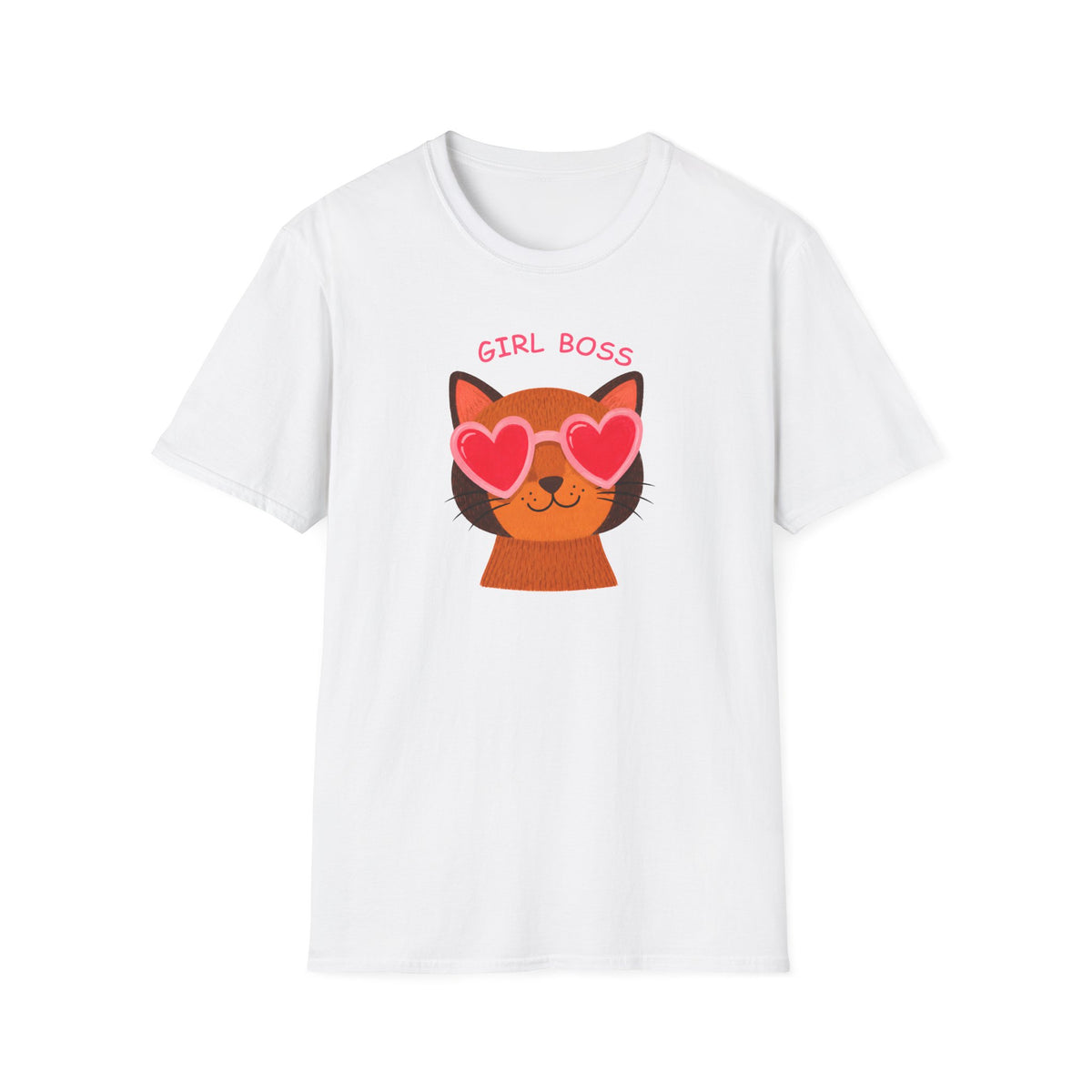 T-shirt Chat Girl Boss
