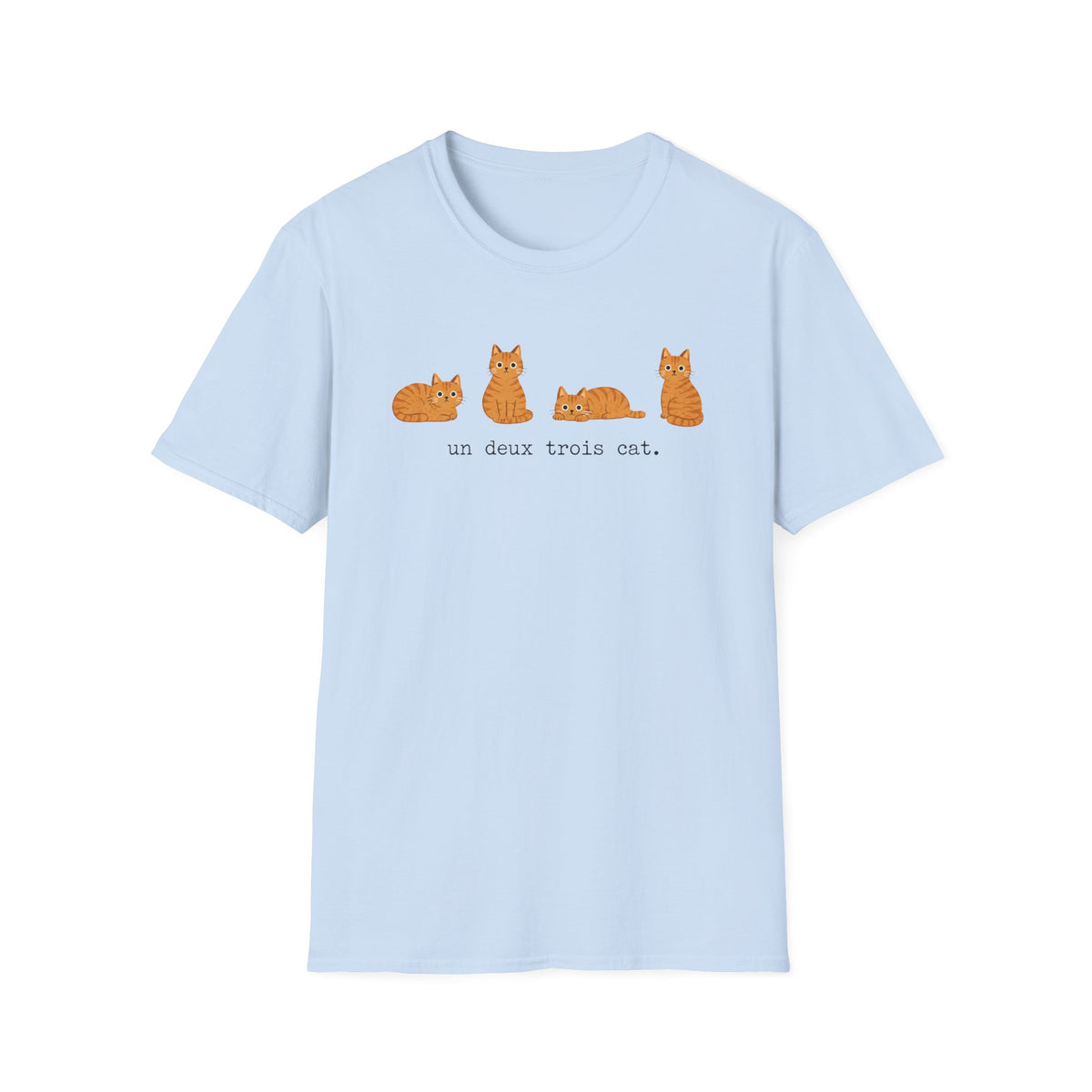 T-shirt Chats roux rétro