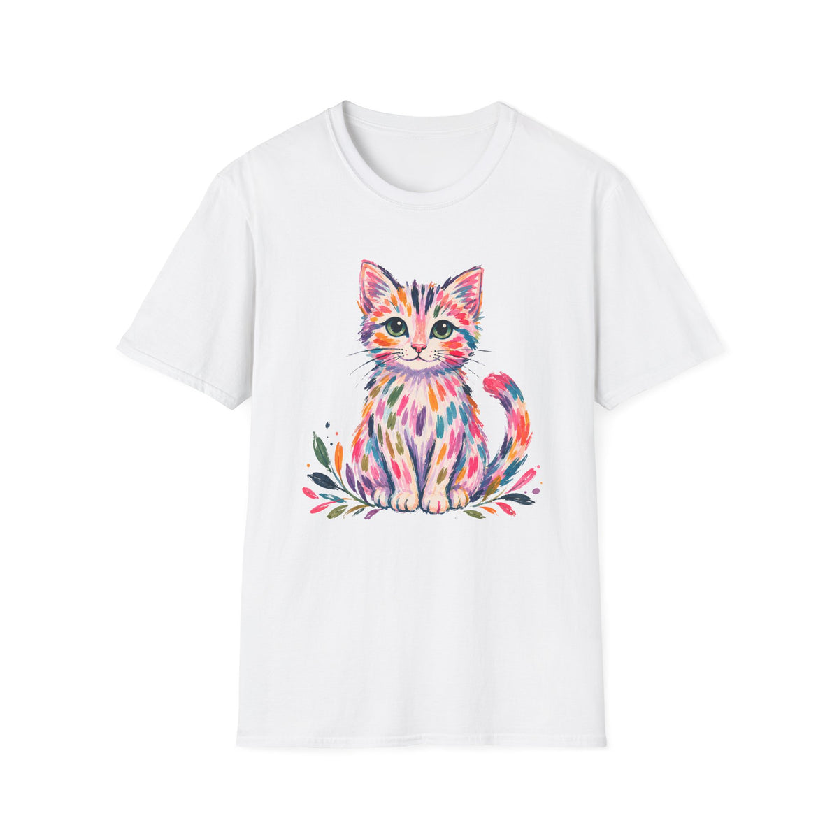 T-shirt Chaton aquarelle