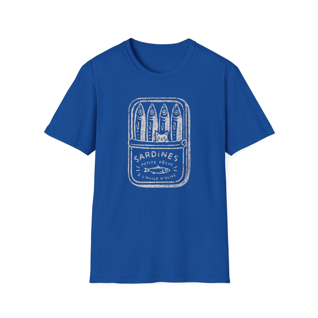T-shirt Chats sardines vintage