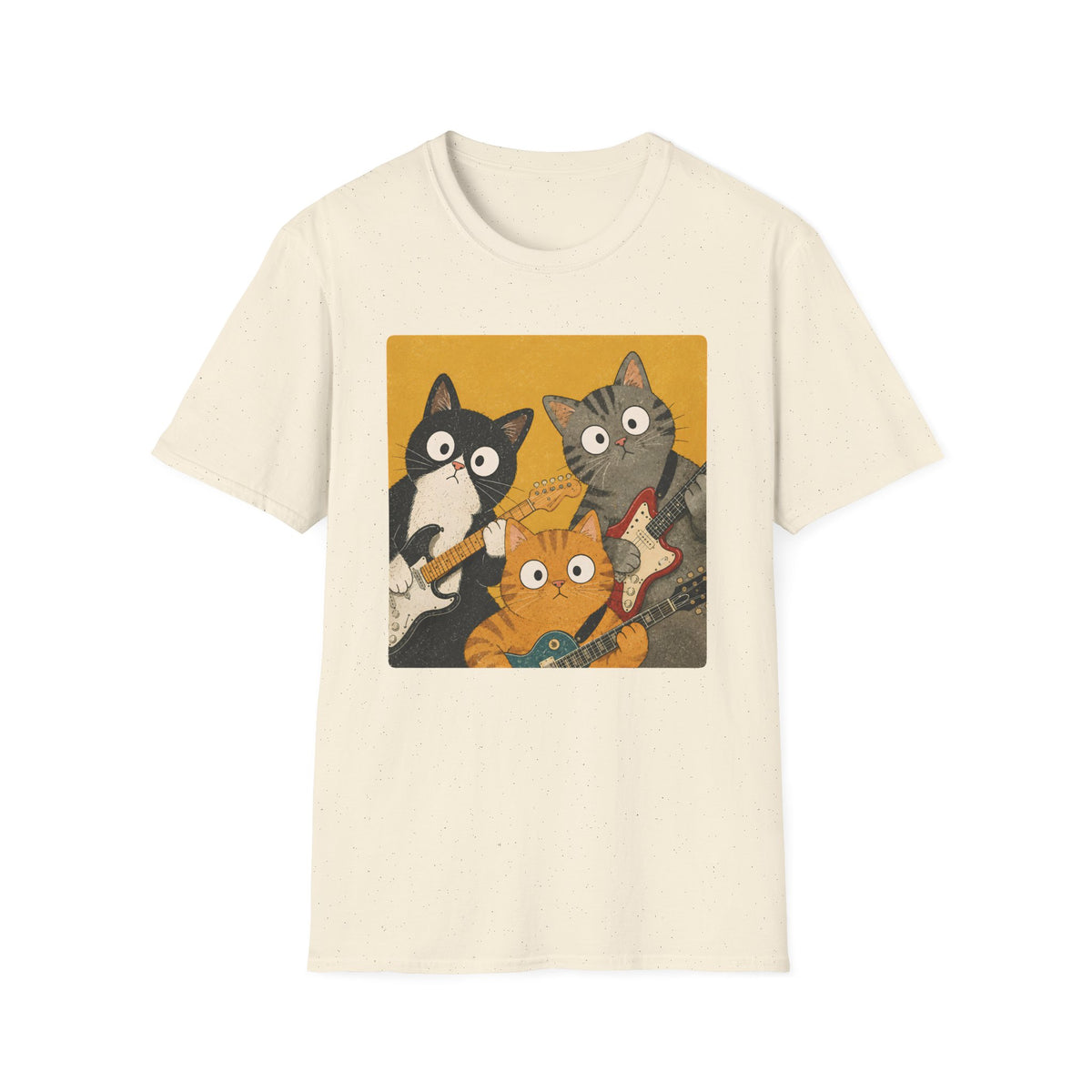 T-shirt Chats groupe de rock