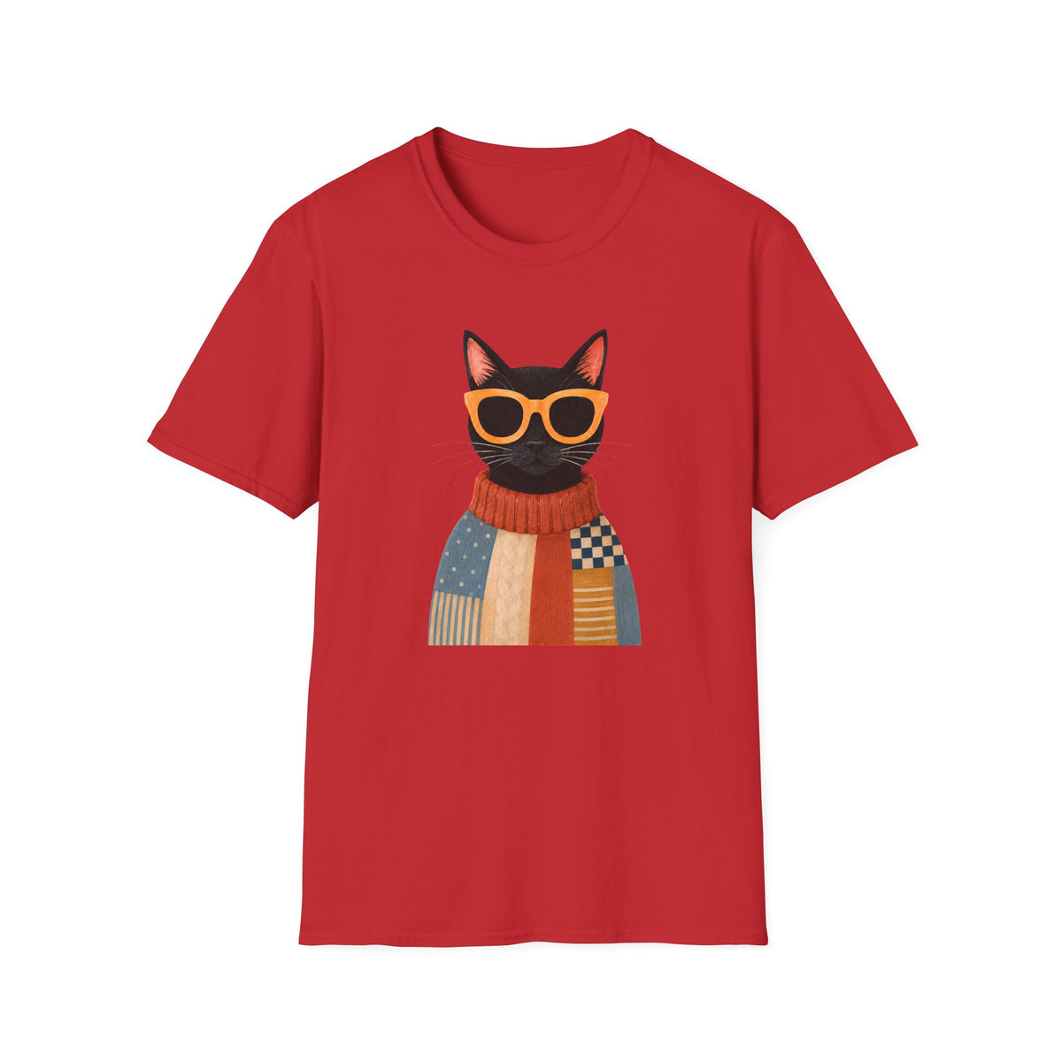 T-shirt Chat dandy rétro