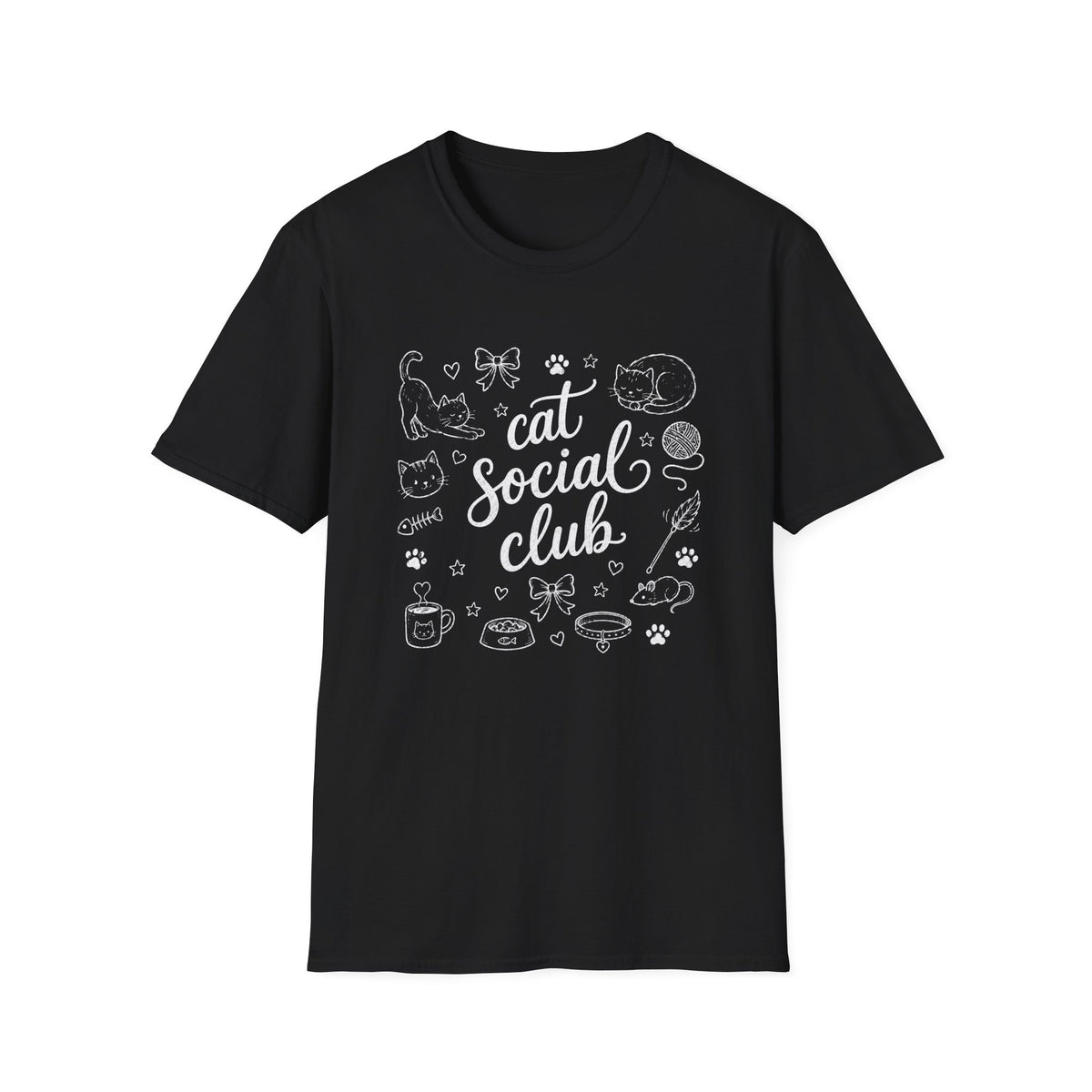 T-shirt Cat Mama léopard personnalisé