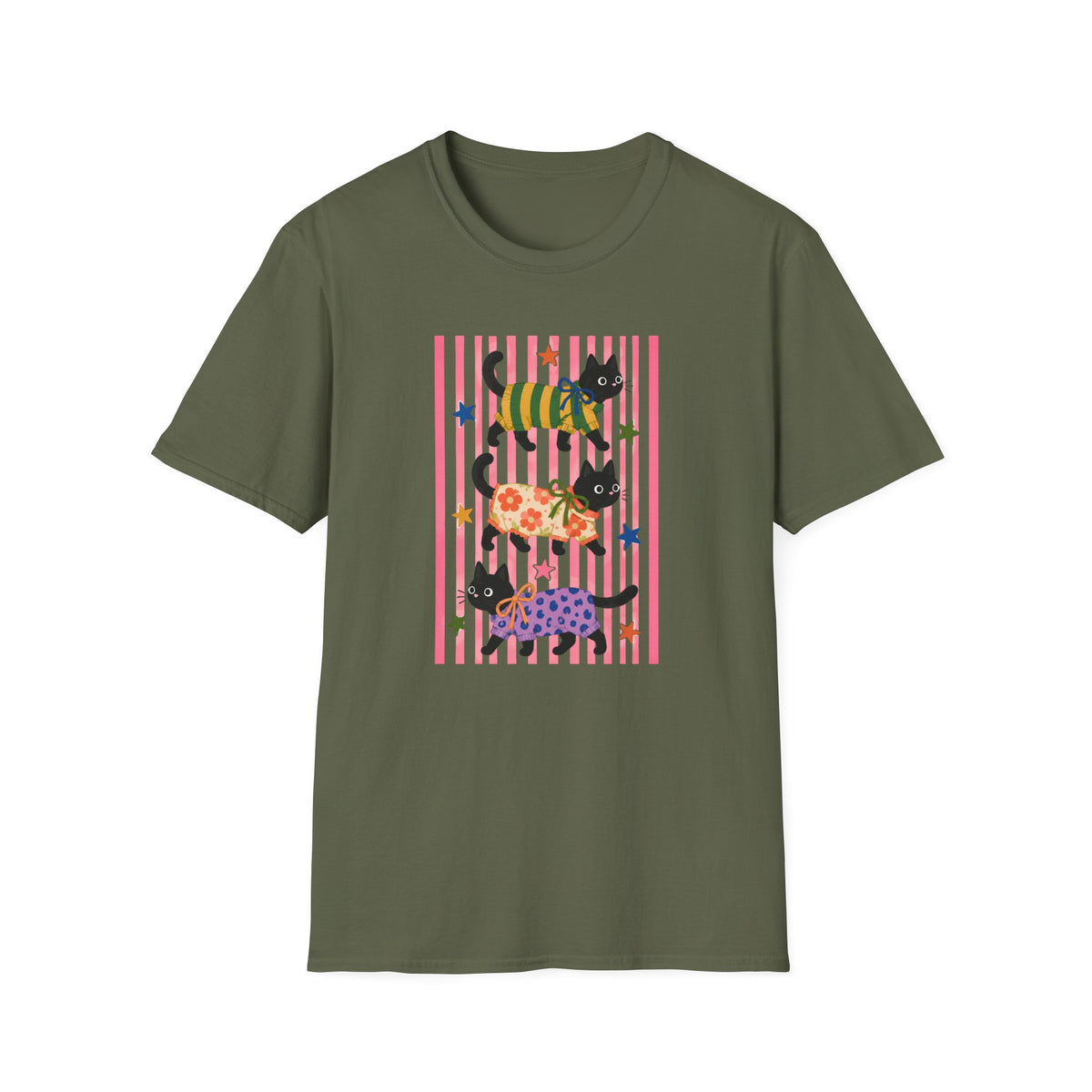 T-shirt Chats pop art