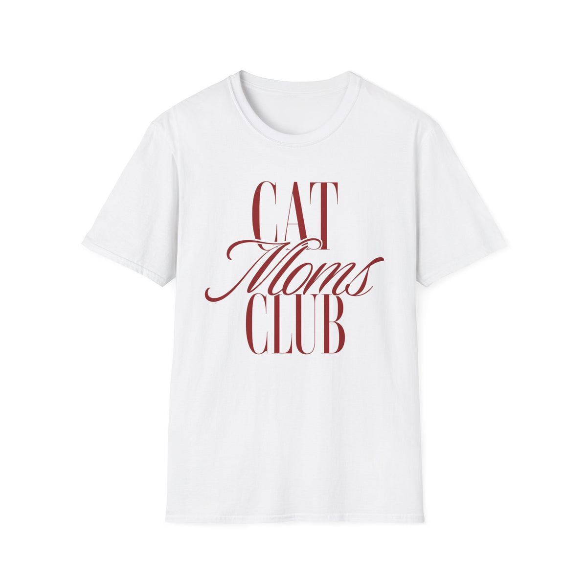 T-shirt Cat Moms Club chic