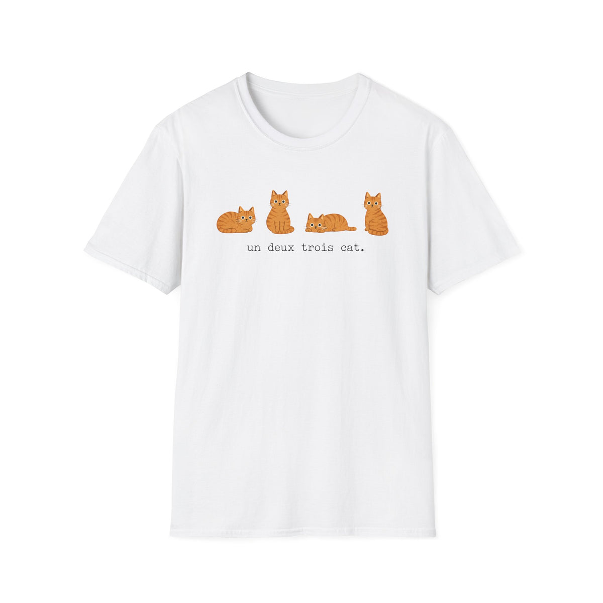 T-shirt Chats roux rétro