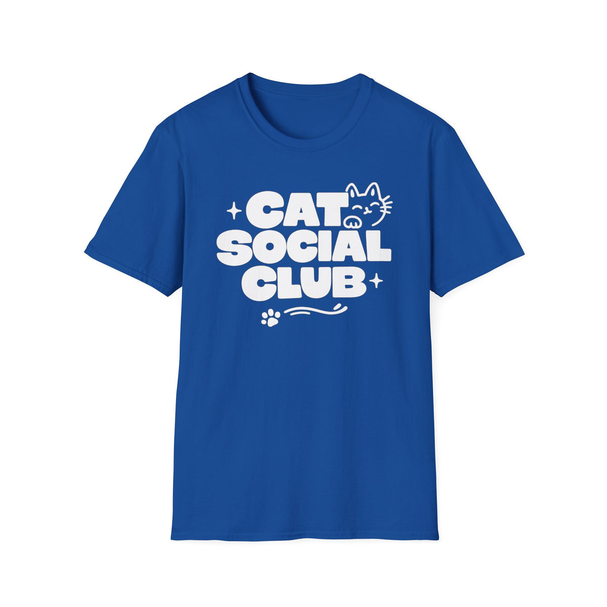 T-shirt Cat social Club graphique