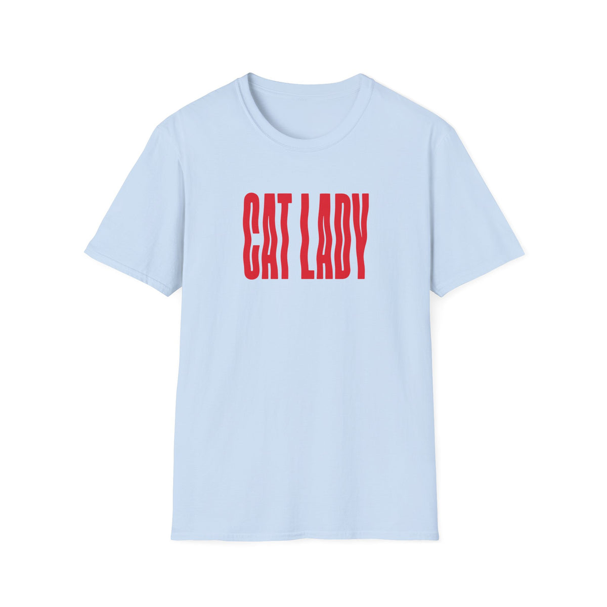 T-shirt Cat Lady minimaliste