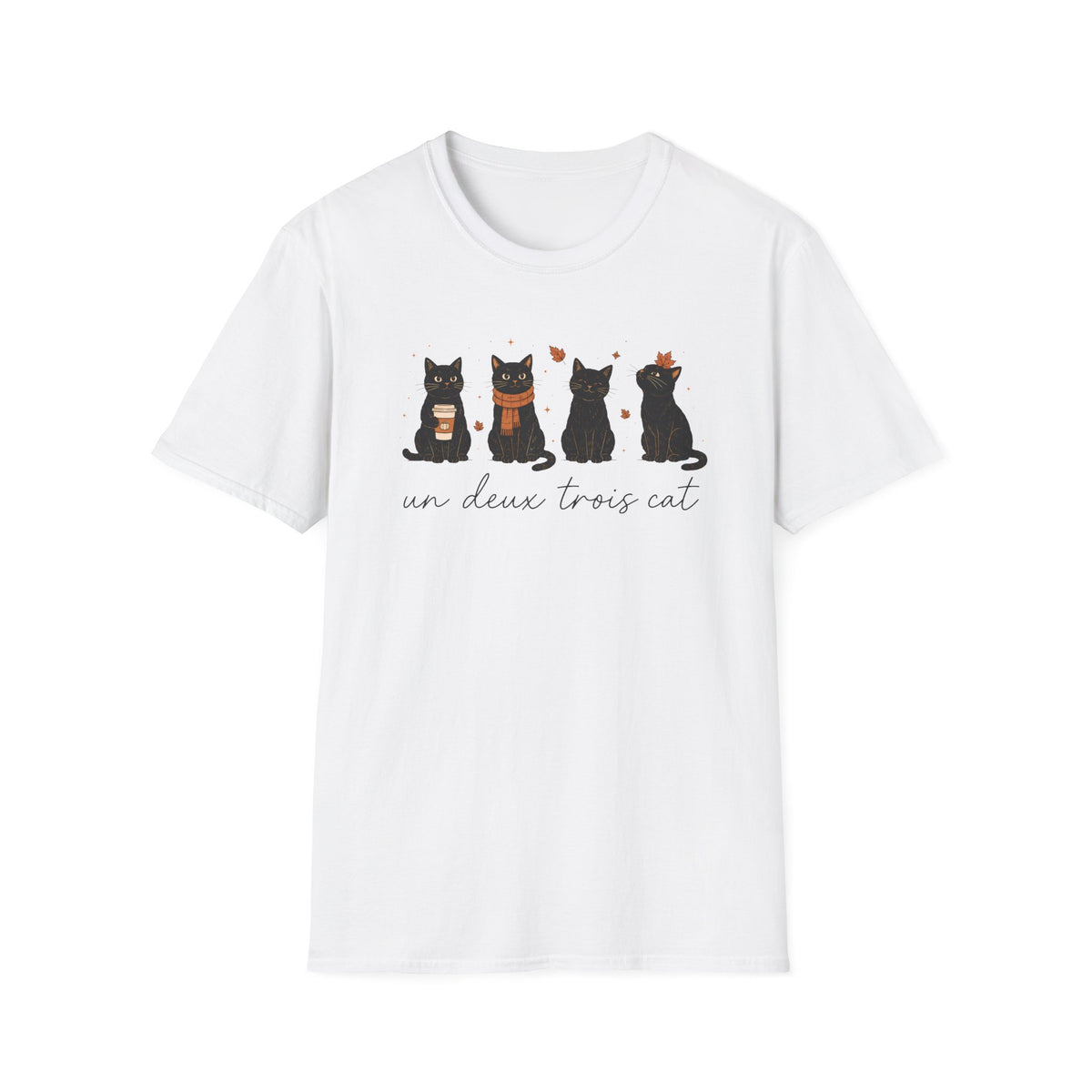 T-shirt Chat automne