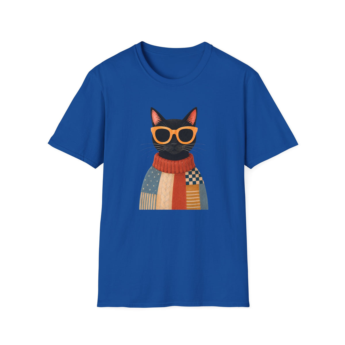 T-shirt Chat dandy rétro