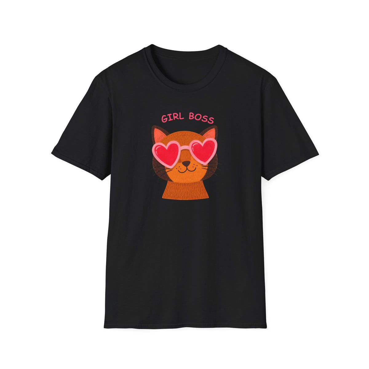T-shirt Chat Girl Boss