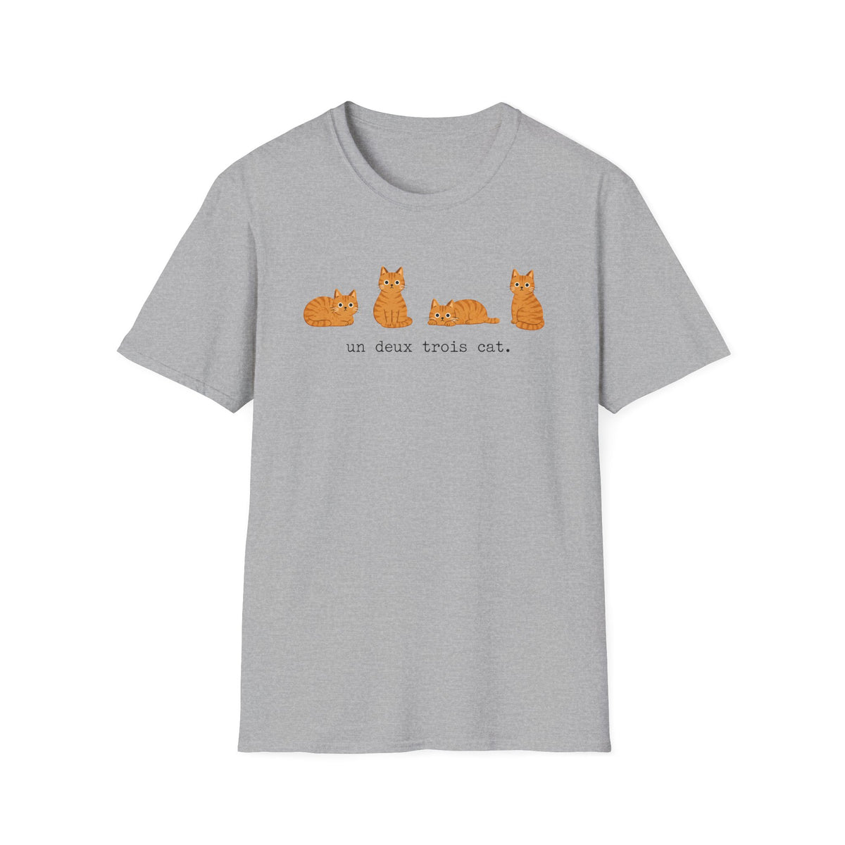 T-shirt Chats roux rétro