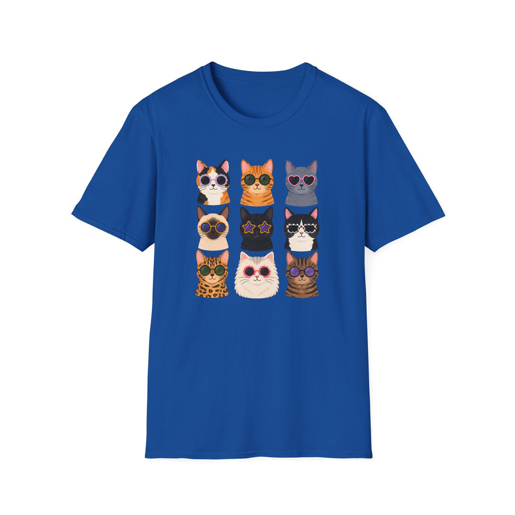 T-shirt Tribu de chats rétro