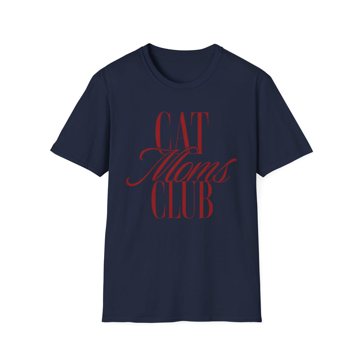 T-shirt Cat Moms Club chic