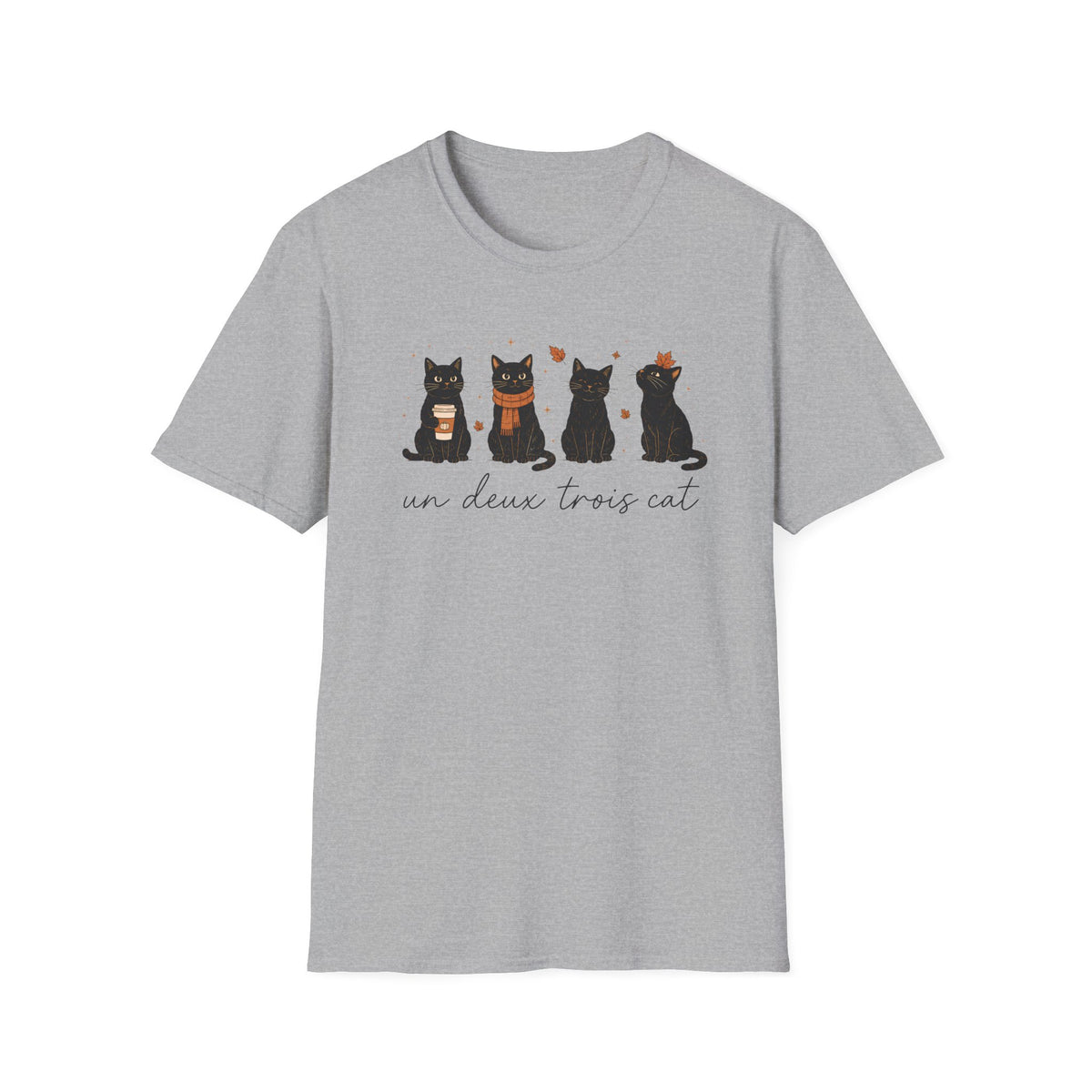 T-shirt Chat automne