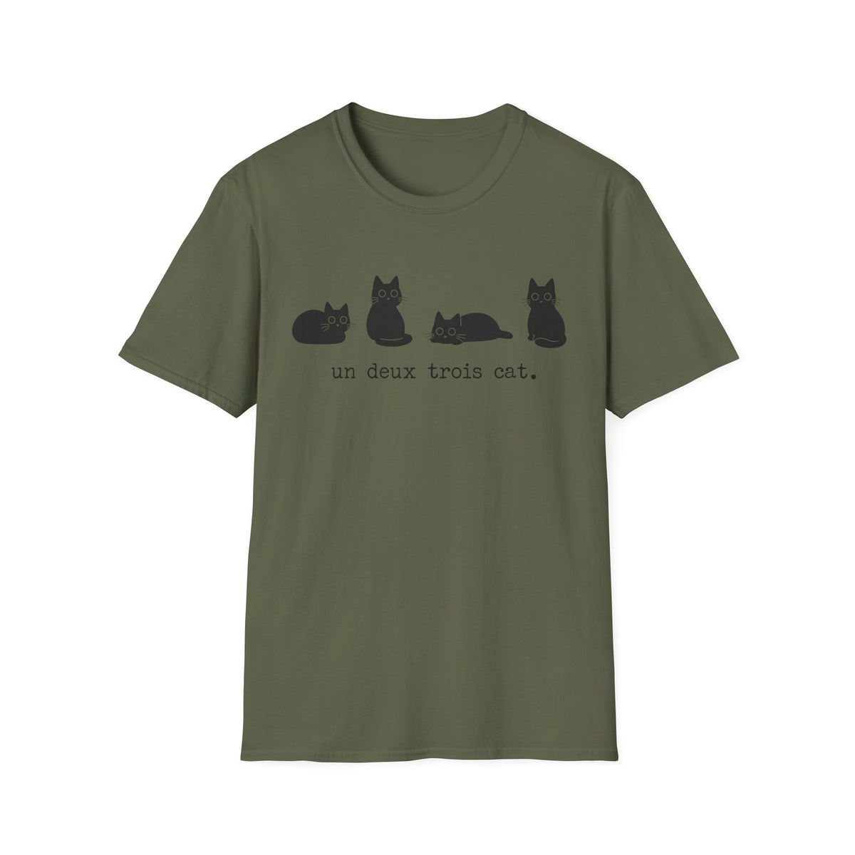 T-shirt « Un deux trois .. cat »