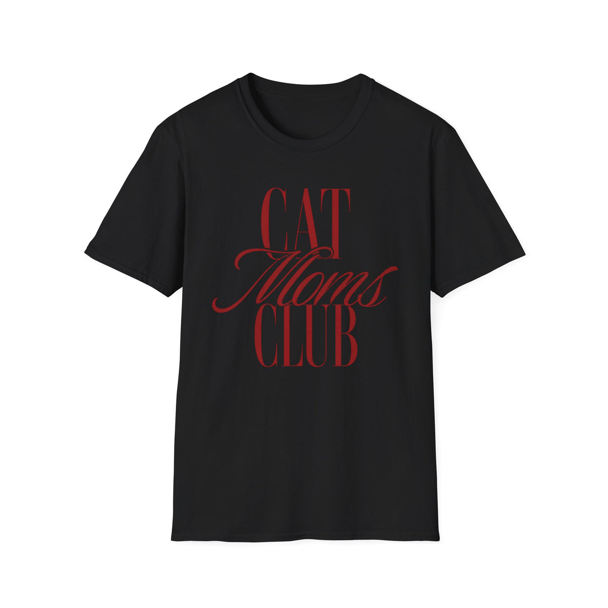 T-shirt Cat Moms Club chic
