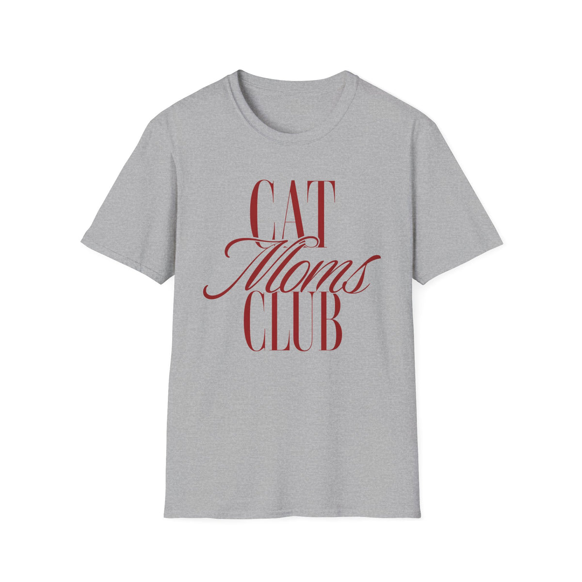 T-shirt Cat Moms Club chic