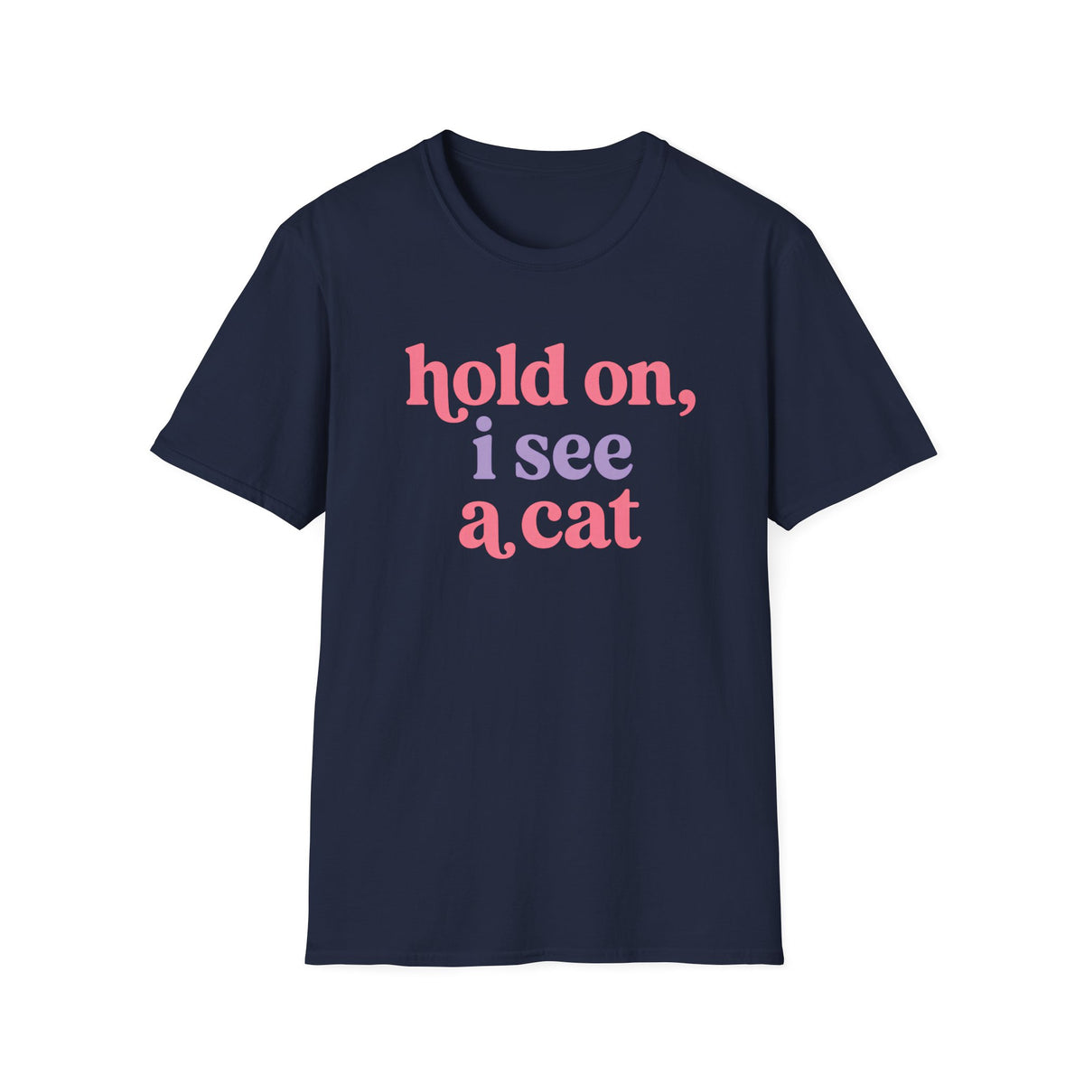 T-shirt Distrait par les chats