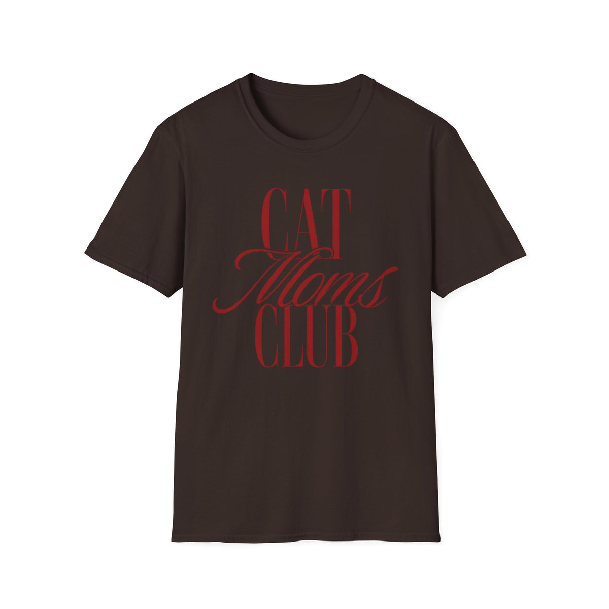 T-shirt Cat Moms Club chic