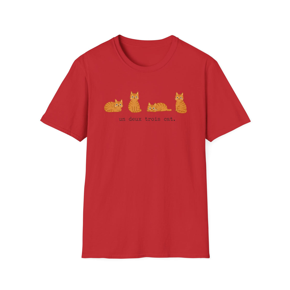 T-shirt Chats roux rétro