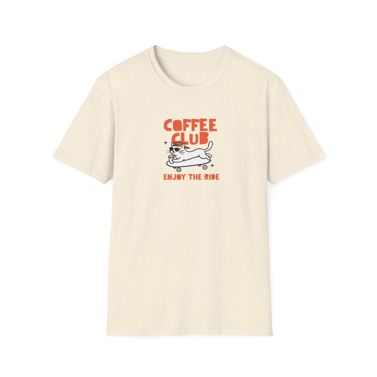 T-shirt Chat skateur Coffee Club