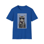 T-shirt Chat vin vintage