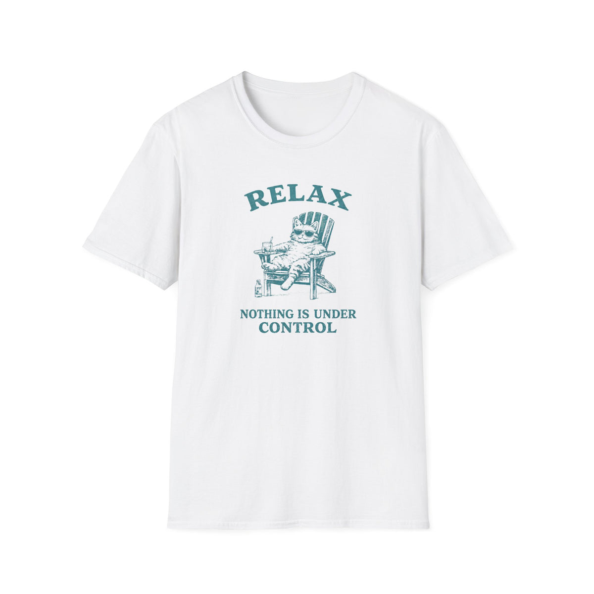 T-shirt Chat relax