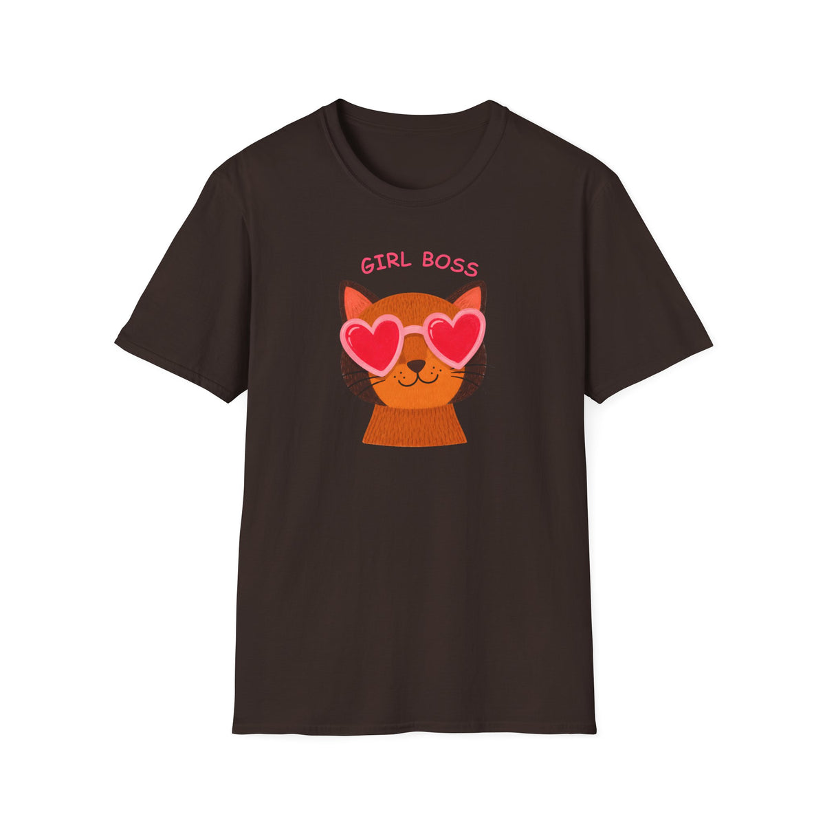 T-shirt Chat Girl Boss