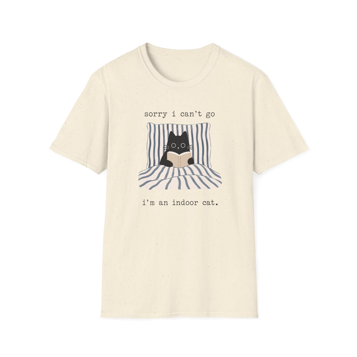 T-shirt Chat casanier