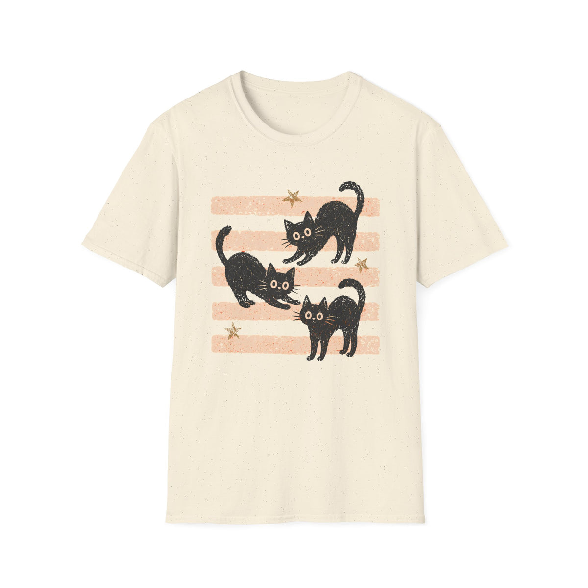 T-shirt Chats noirs automne