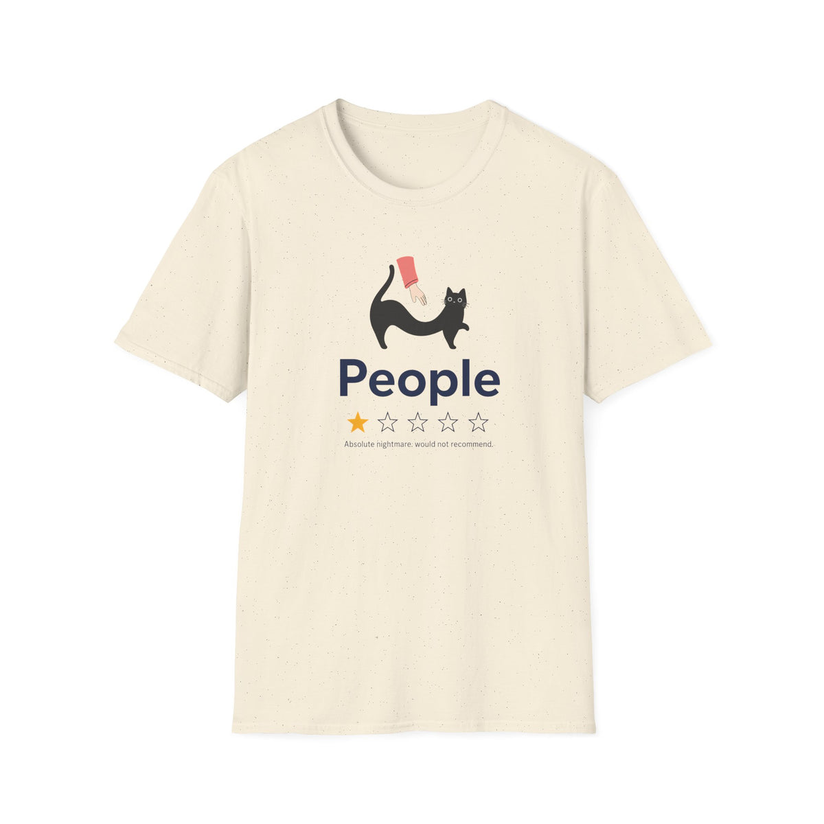 T-shirt Chat antisocial